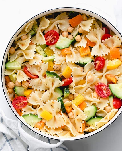 QUICK N' HEALTHY VEGGIE PASTA SALAD