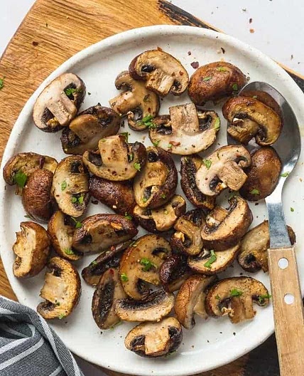 Air Fryer Mushrooms