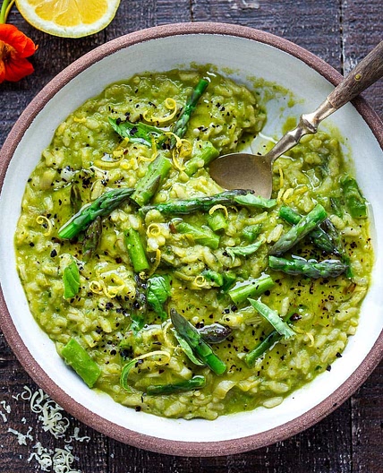 Asparagus Risotto Recipe