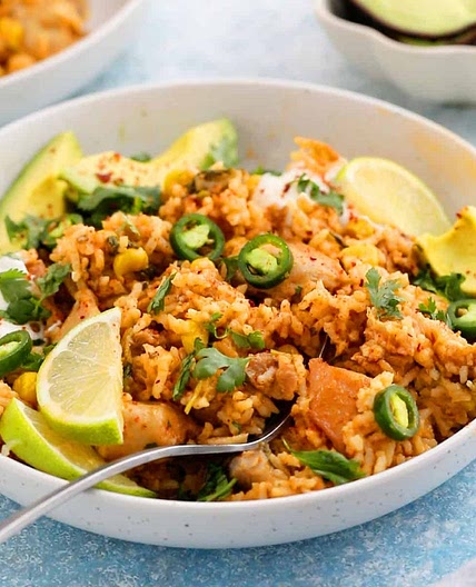 Instant Pot Mexican Chicken and Rice