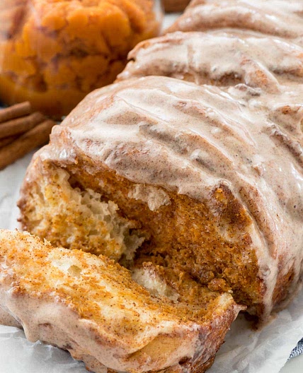 Easy Pumpkin Pull-Apart Loaf
