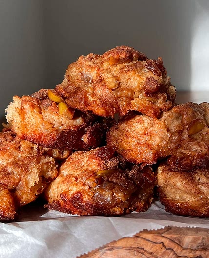 Cinnamon Crunch Apple Pie Cathead Biscuits — Well Made by Kiley