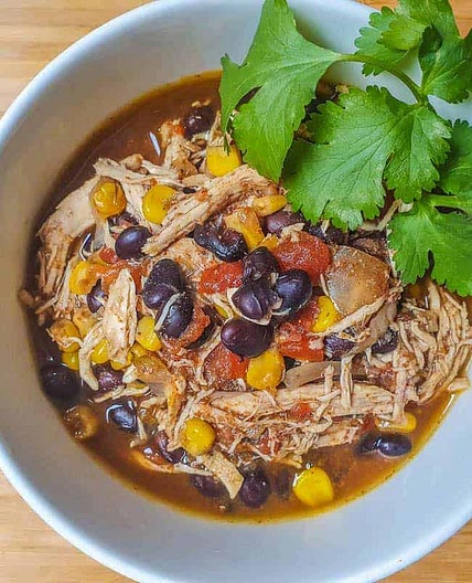 Slow Cooker Southwest Chicken Chili