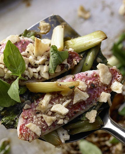 Rotbarben mit Knusperkruste