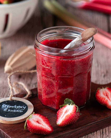 Small Batch Strawberry Rhubarb Jam