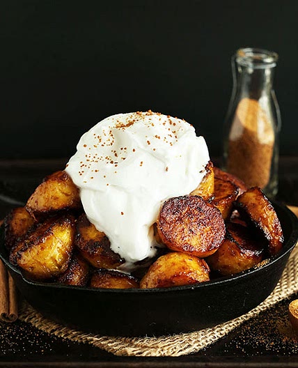 Coconut Sugar Caramelized Plantains