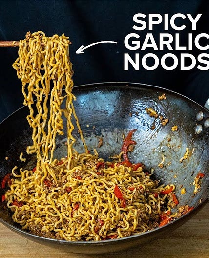 Spicy Garlic Noodles