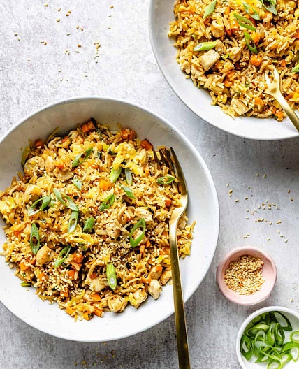 Simple Chicken Fried Rice