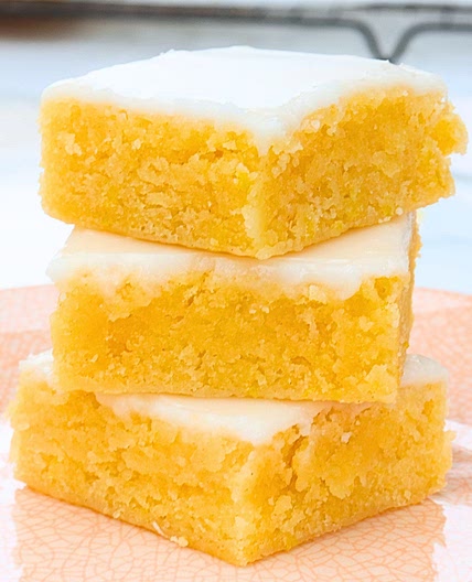 Easy Fudgy Lemon Brownies