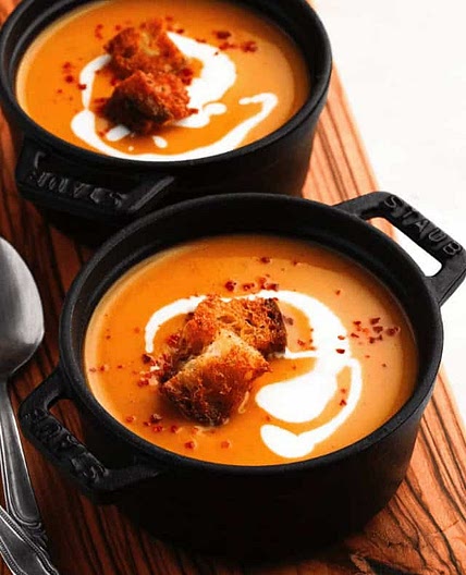 Curried Butternut Squash Soup