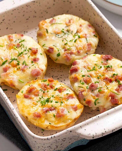 Cheesy Loaded Twice Baked Potatoes