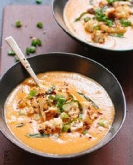 Curried Cauliflower Soup