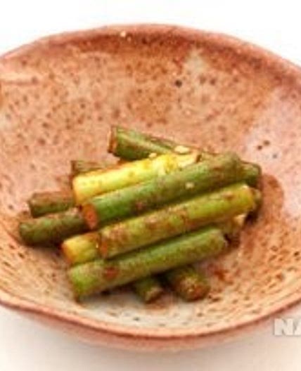 마늘종무침 만드는 법