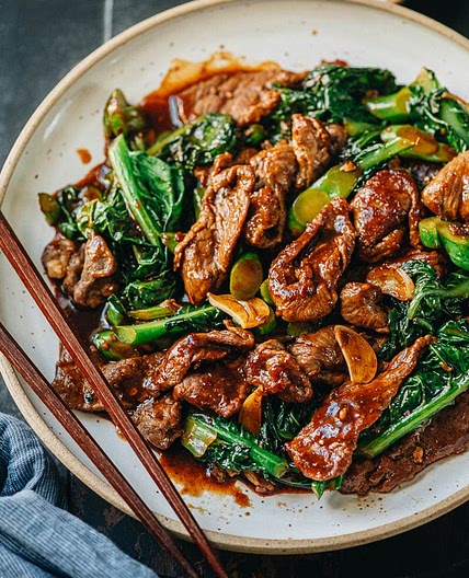 Beef and Chinese Broccoli (芥蓝牛肉)