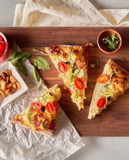 Mozzarella-Ricotta Flatbread