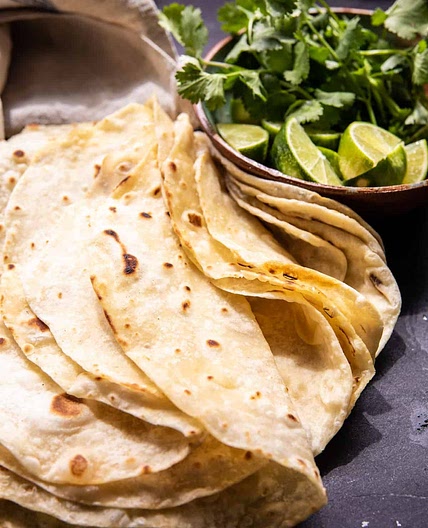 Easy Homemade Flour Tortillas