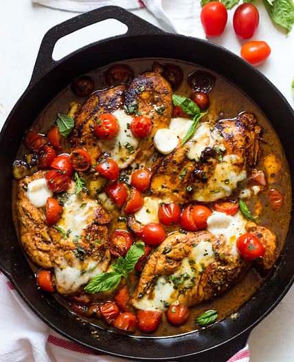One Pan Balsamic Chicken