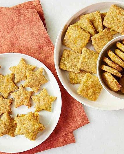 Homemade Cheese Crackers