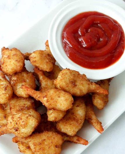 Air Fried Breaded Frozen Shrimp