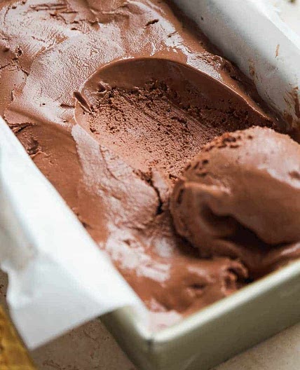 Chocolate Greek Yogurt Ice Cream