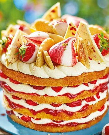 Summer party cake