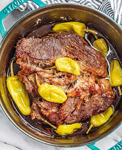 Mississippi Pot Roast (Slow Cooker, Stovetop, or Instant Pot)