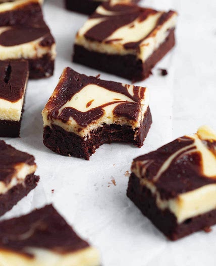 The BEST Cheesecake Brownies