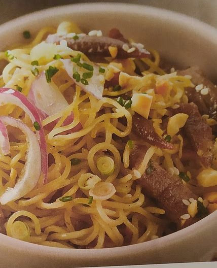 Noddles with Pork and Lemongrass