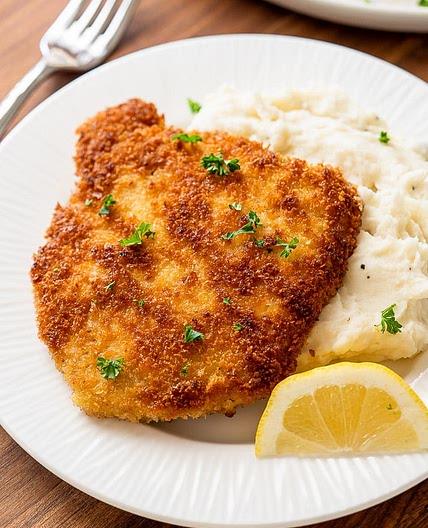 Crispy Pork Schnitzel Recipe