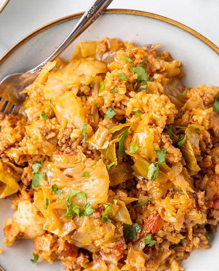 Unstuffed Cabbage Rolls