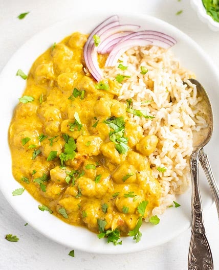 Instant Pot Coconut Chickpea Curry