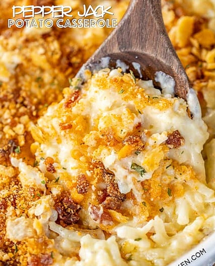 Pepper Jack Potato Casserole