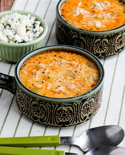 Instant Pot Buffalo Chicken Soup