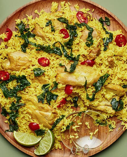 Spiced Coconut Chicken Rice