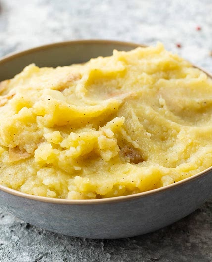 Creamy Garlic Dairy Free Mashed Potatoes