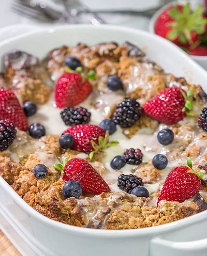 Bagel French Toast Casserole