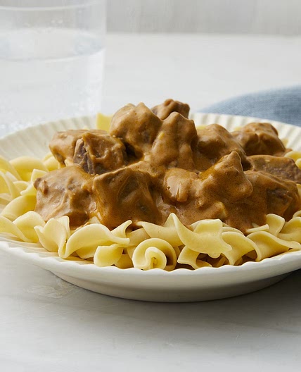 Slow Cooker Beef Stroganoff