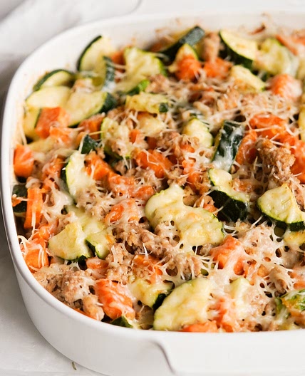 Ground Turkey Sweet Potato Bake