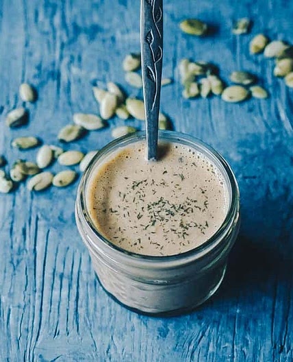 Pumpkin Seed Vegan Ranch Dressing