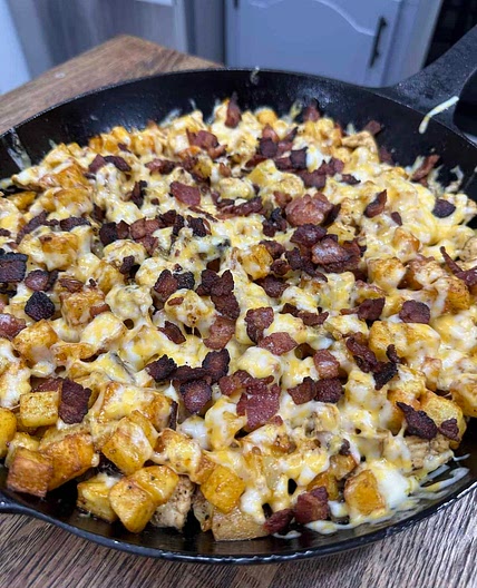 Alice Springs Chicken & Potato Skillet