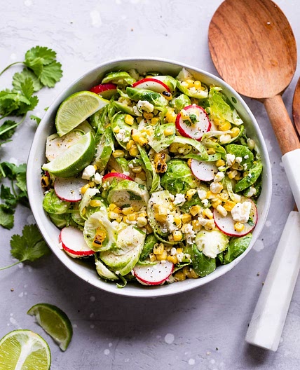 Mexican Brussels Sprout Salad