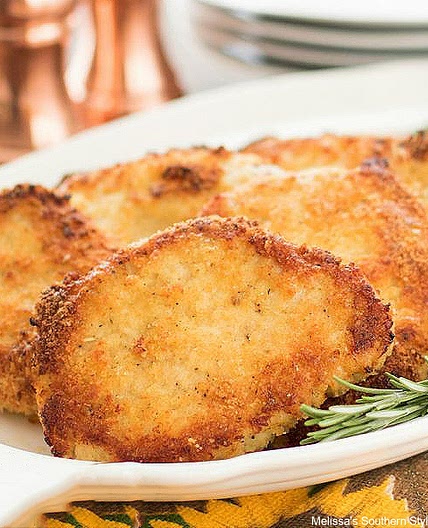 Baked Parmesan Crusted Pork Chops