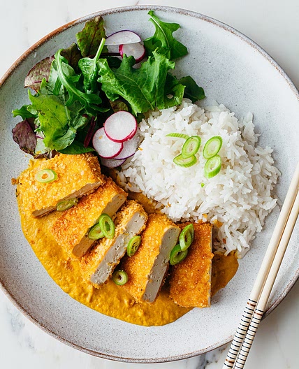 Tofu Katsu Curry