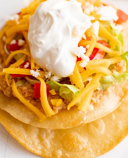 10 Minute Oven Baked Tostadas