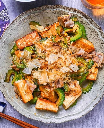 Goya Champuru (Okinawan Bitter Melon Stir Fry)