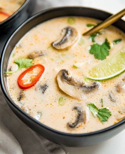 Best Ever Tom Kha Gai - Thai Coconut Soup