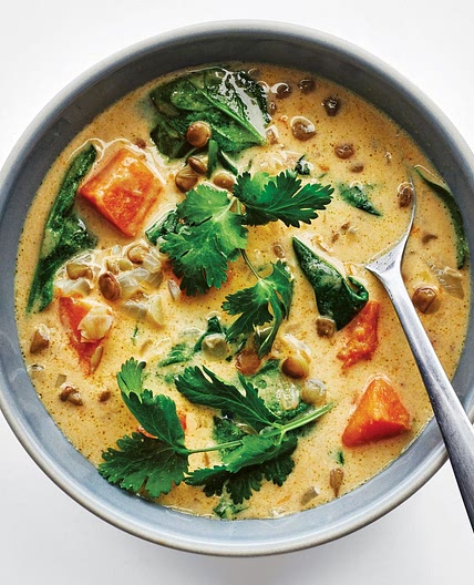 Green Curry Lentil Soup