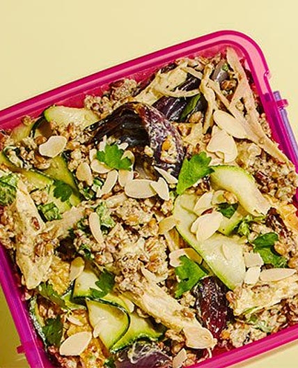 Coronation chicken salad