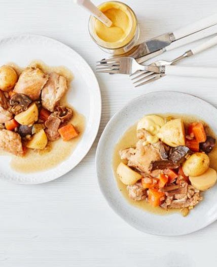 Slow-cooker chicken casserole