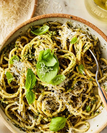 Easy Pesto Pasta